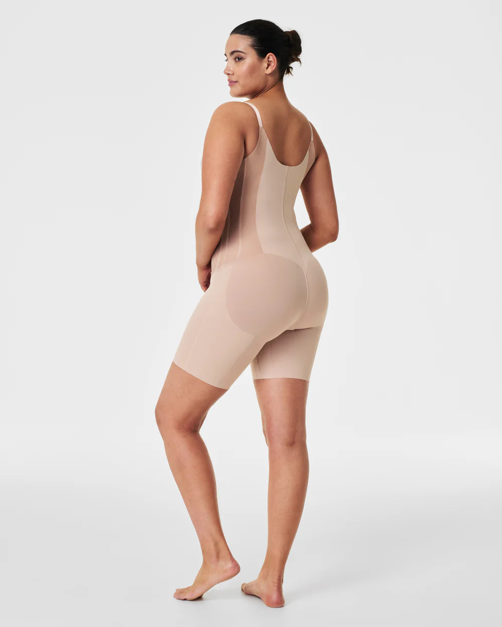SPANXsupersculpt™ TotalContour Open-Bust Mid-Thigh Bodysuit