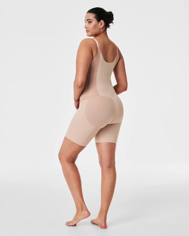 SPANXsupersculpt™ TotalContour Open-Bust Mid-Thigh Bodysuit