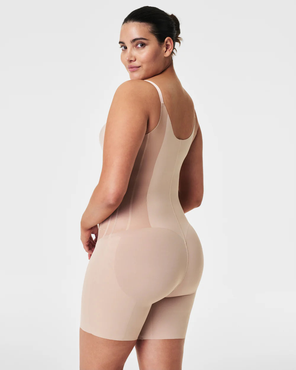 SPANXsupersculpt™ TotalContour Open-Bust Mid-Thigh Bodysuit