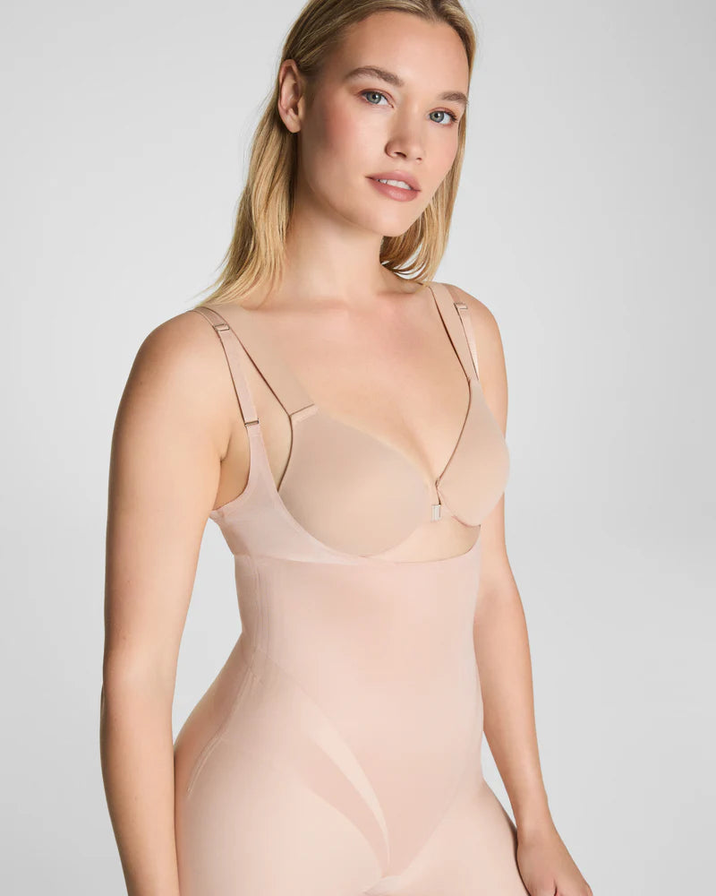 SPANXsupersculpt™ Transform Open-Bust Mid-Thigh Bodysuit
