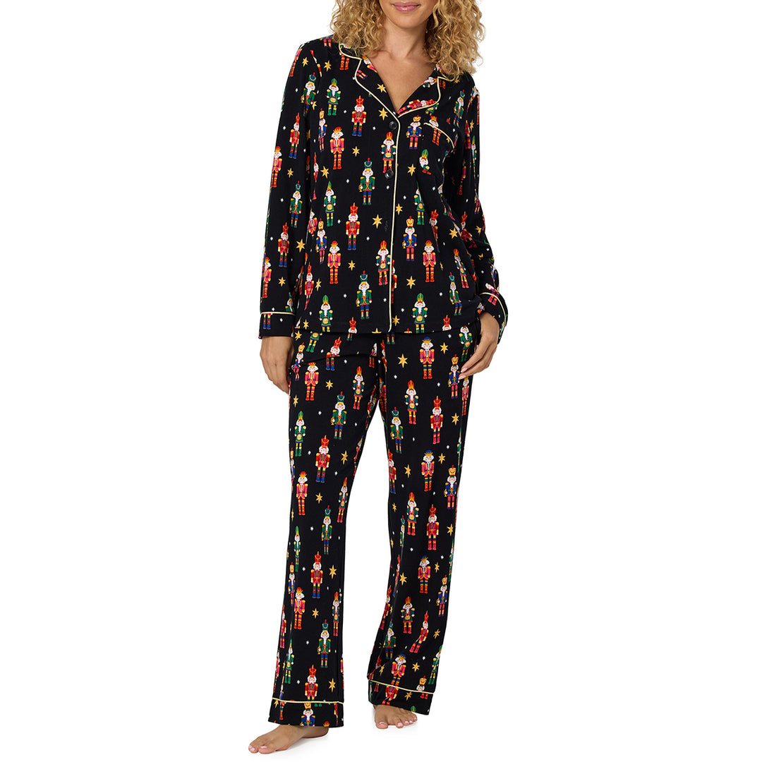 Twinkle Drum Long Sleeve Classic Stretch Jersey Long PJ Set