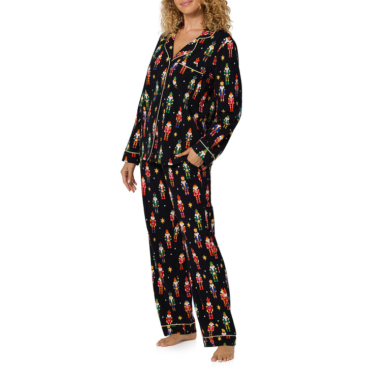 Twinkle Drum Long Sleeve Classic Stretch Jersey Long PJ Set