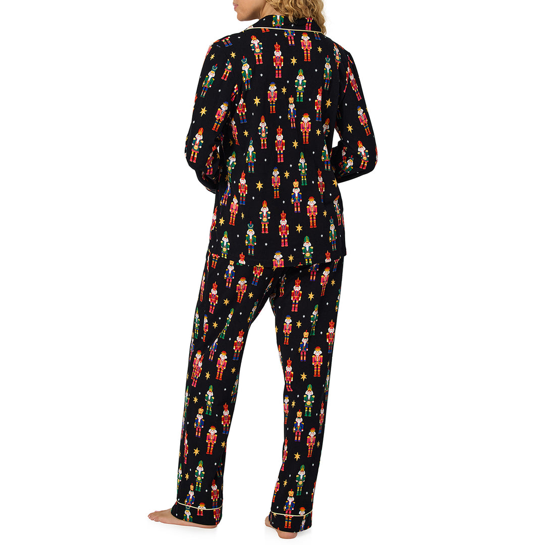 Twinkle Drum Long Sleeve Classic Stretch Jersey Long PJ Set