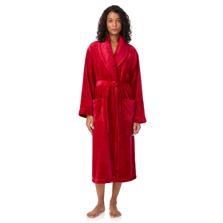 DKNY Signature Logo Striped Robe