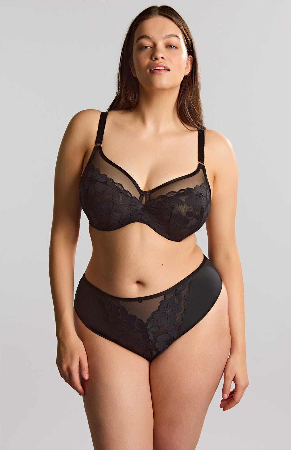 Sculptresse Flora Full Cup Bra Black