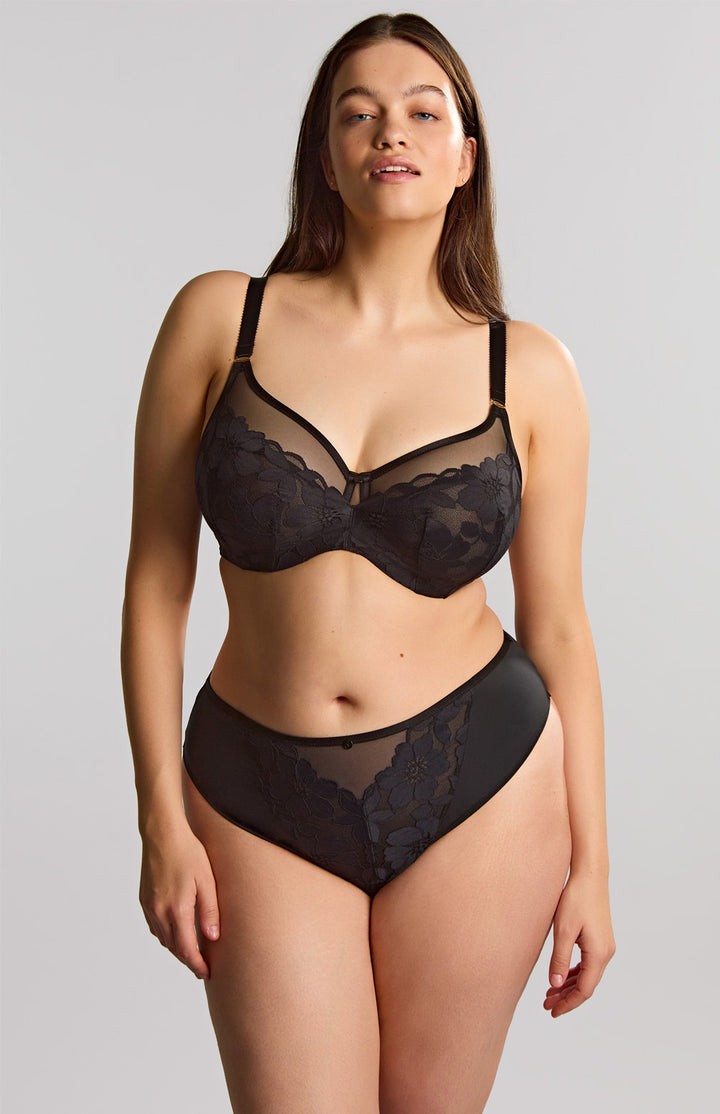Sculptresse Flora Full Cup Bra Black