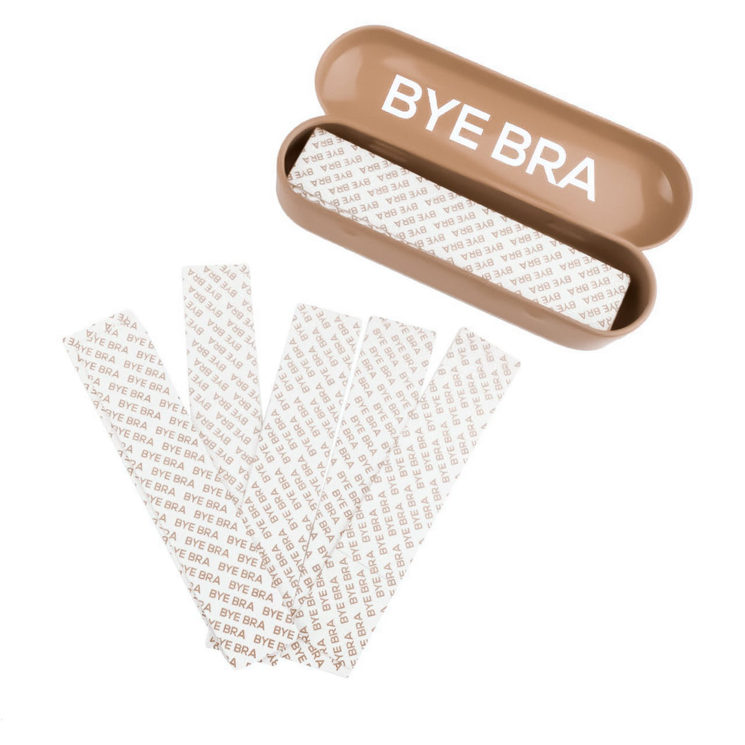 Bye Bra Dress Tape with Metal Box