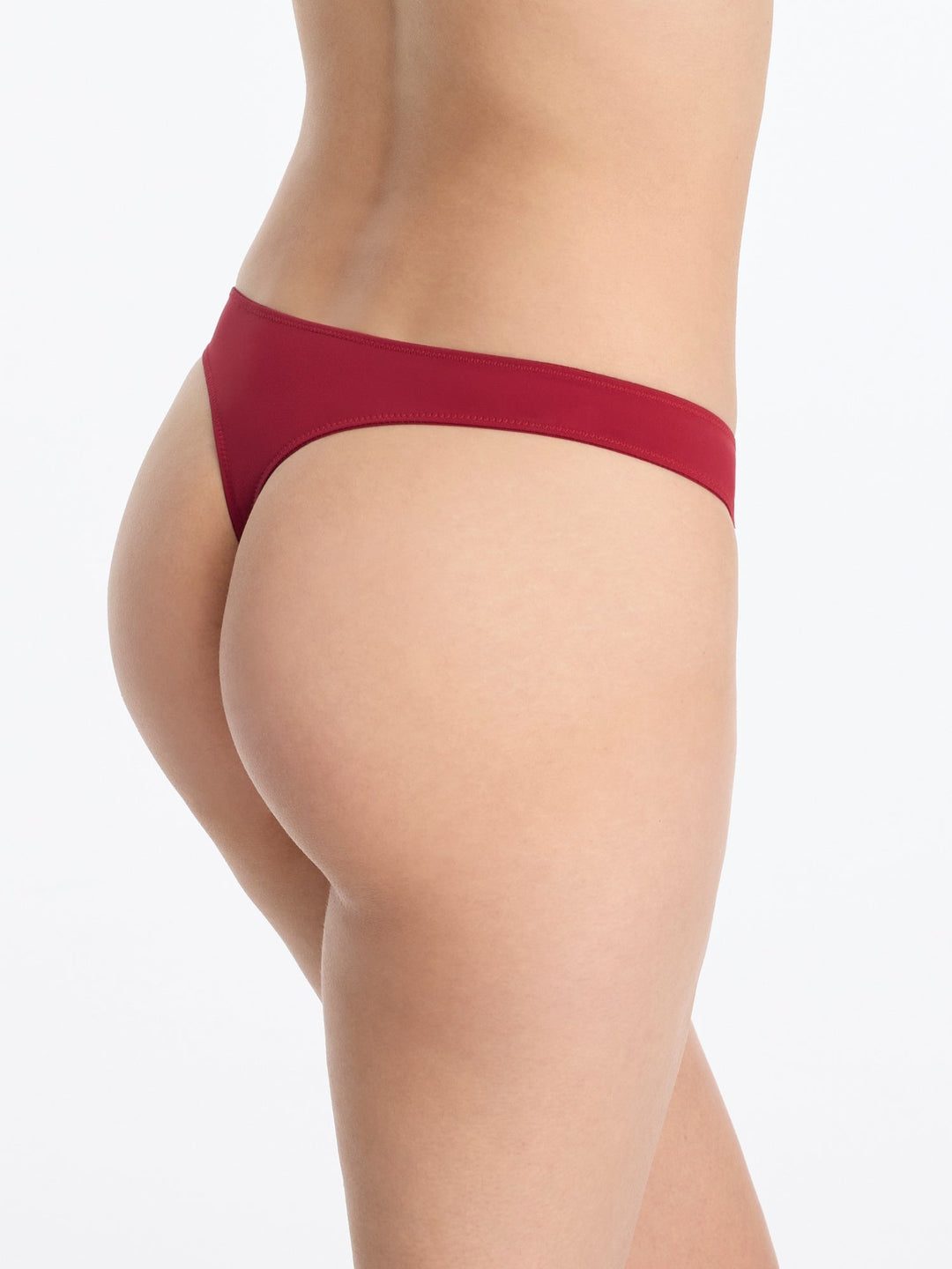 Skarlett Blue Entice Front Lace Thong Scarlet - Back 