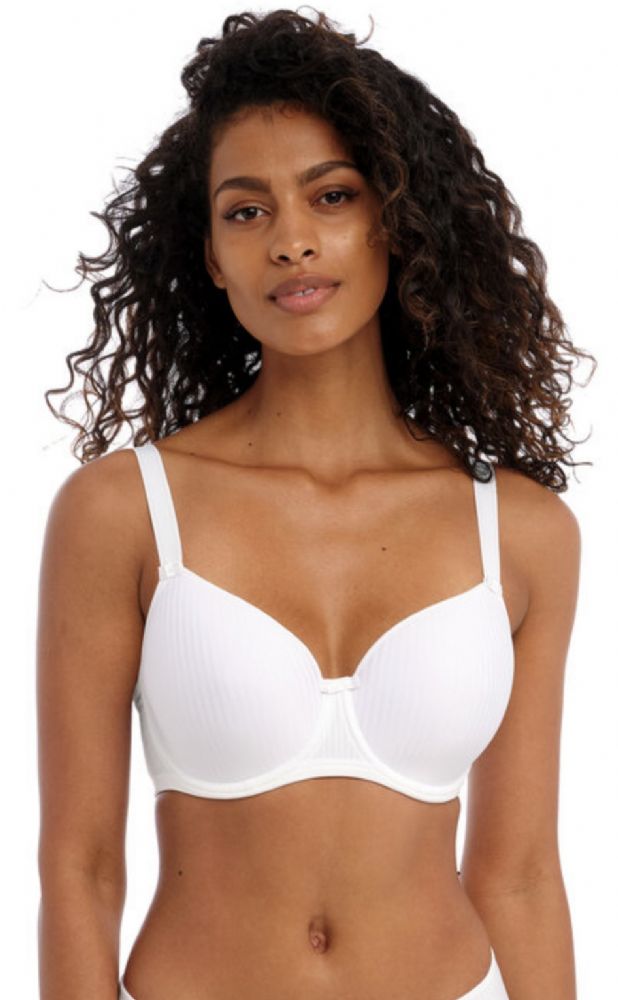 Freya Idol Moulded Balcony Bra - White