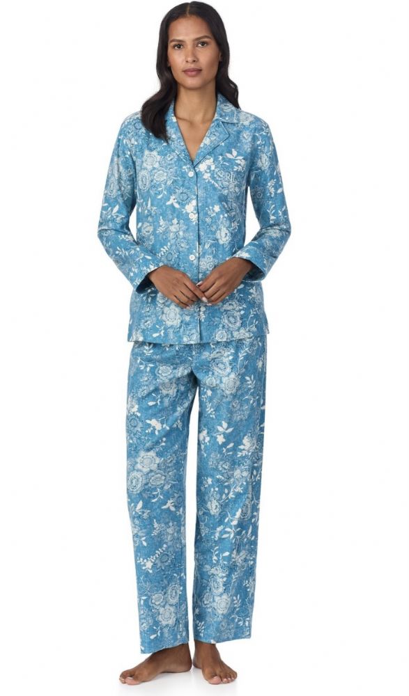 Ralph Lauren Cotton Blend Sateen Sleep Set - Multi