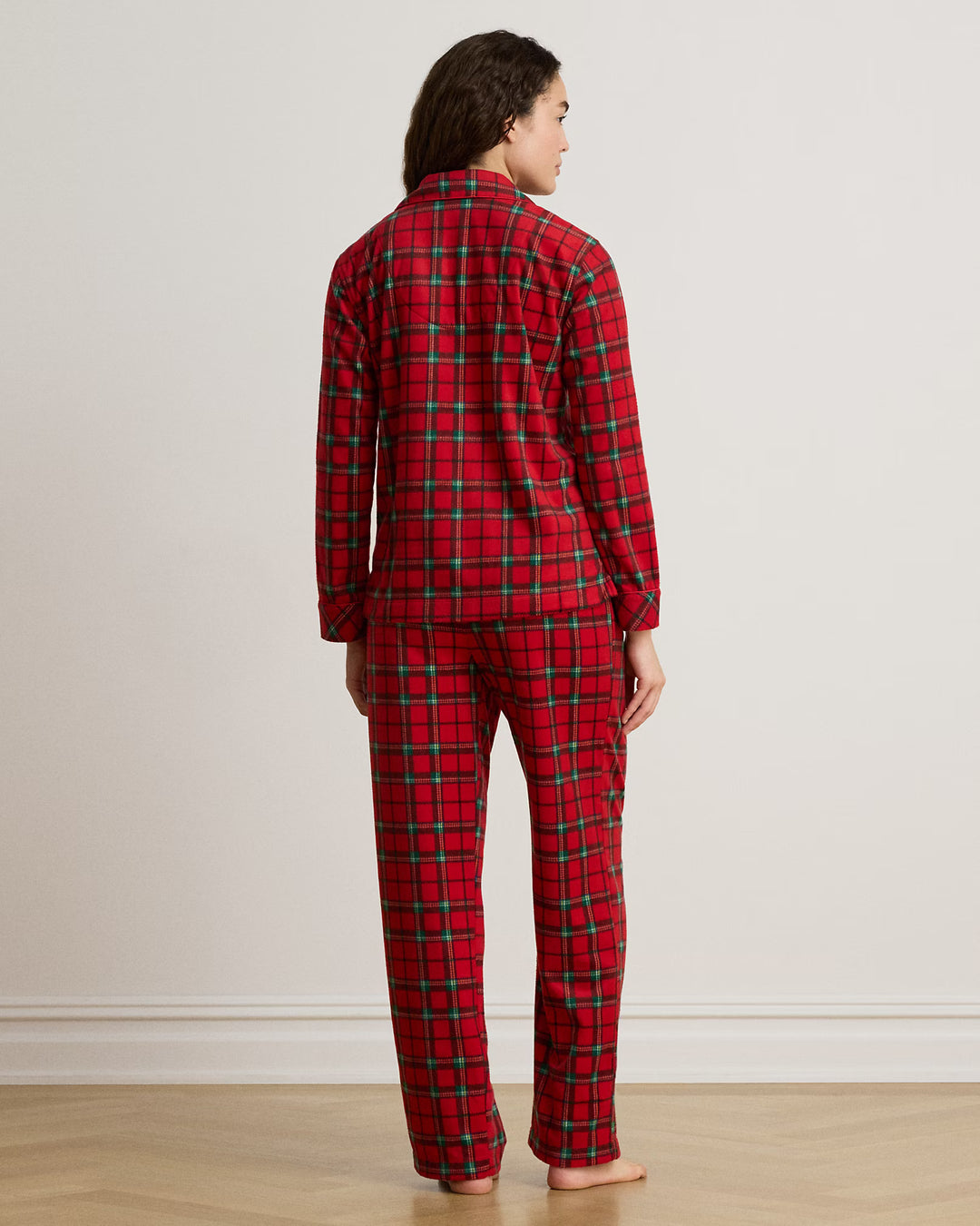 Ralph Lauren Plaid Microfleece Sleep Set